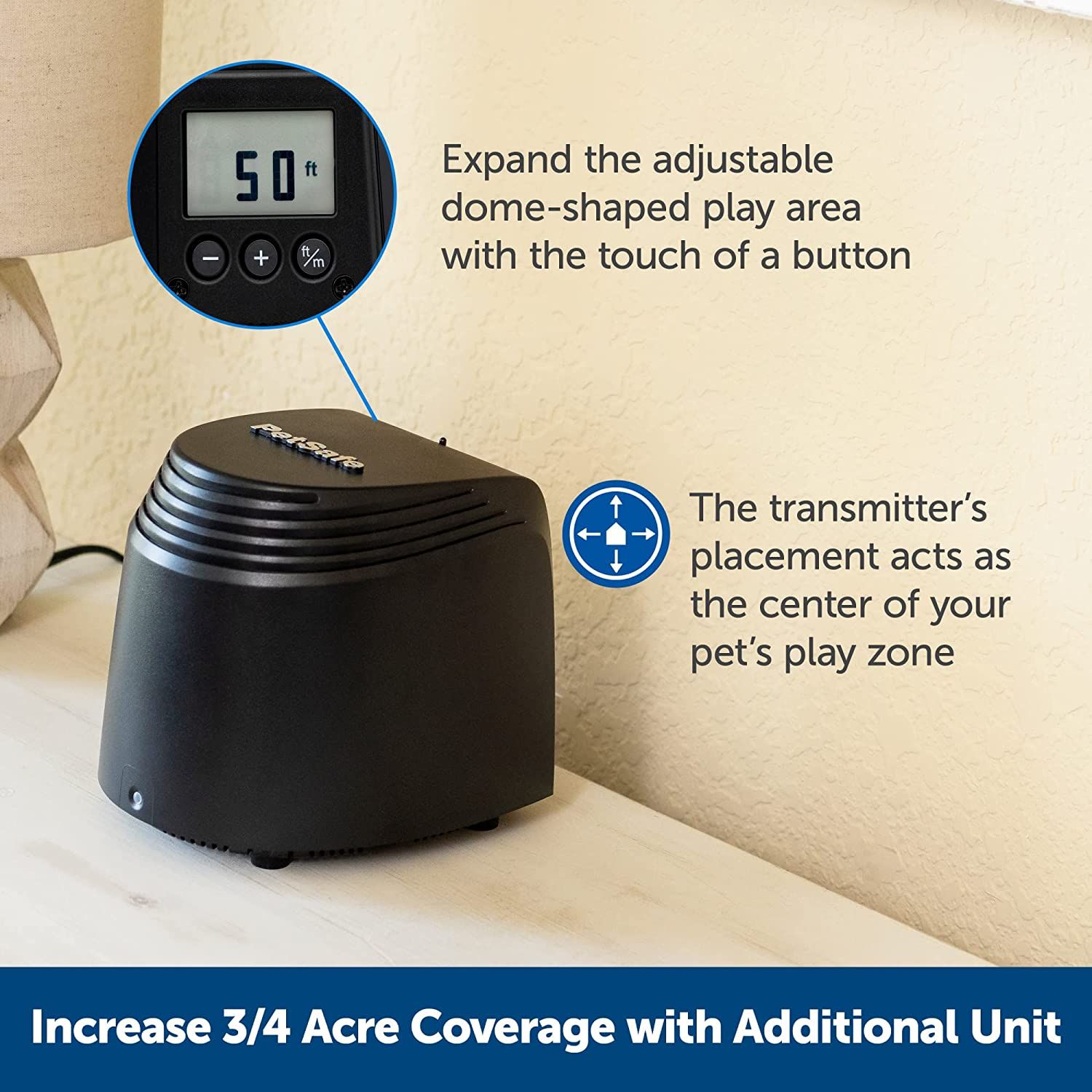 PetSafe Stay & Play Extra Wireless Fence Transmitter, Increase Your  Existing Wireless Boundary 