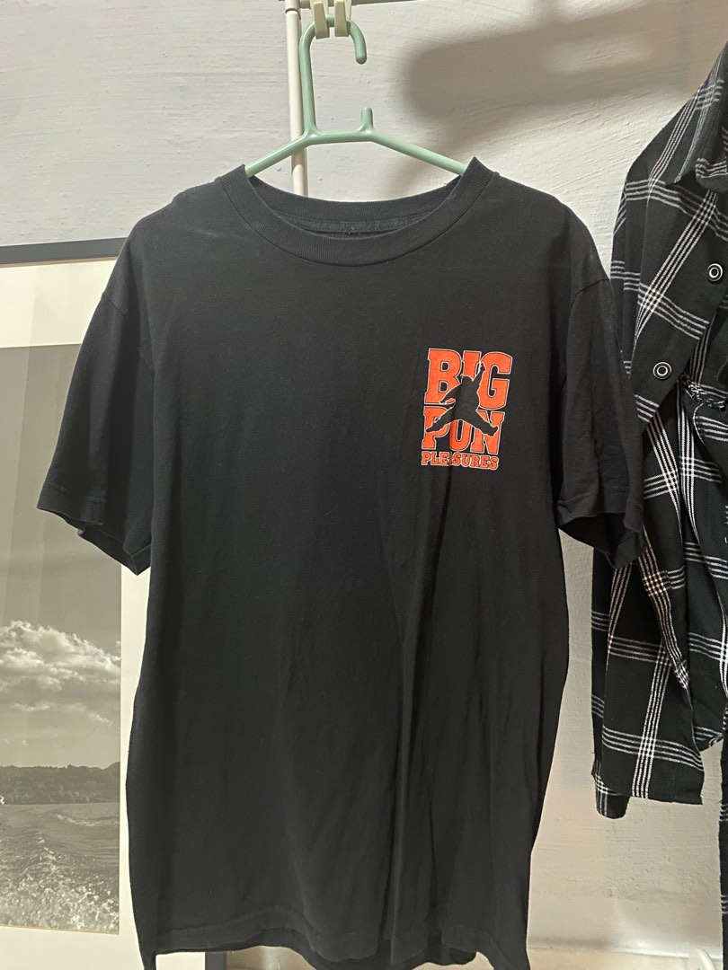 Pleasures Big Pun Tee Men s Fashion Tops Sets Tshirts Polo Shirts on Carousell