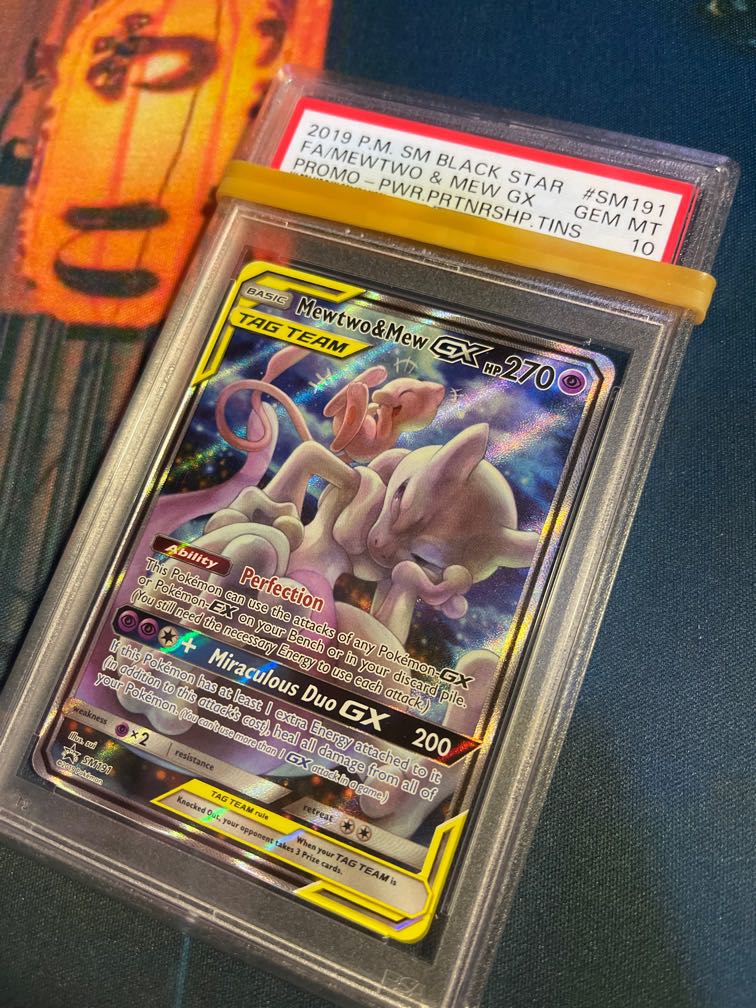 PSA slab Mewtwo LV.X, Hobbies & Toys, Toys & Games on Carousell