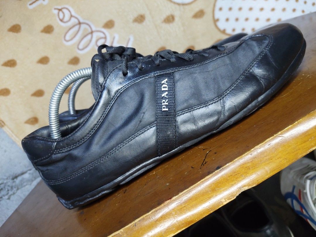 PRADA BLACK SNEAKER SIZE 8 MEN., Men's Fashion, Footwear, Sneakers on  Carousell