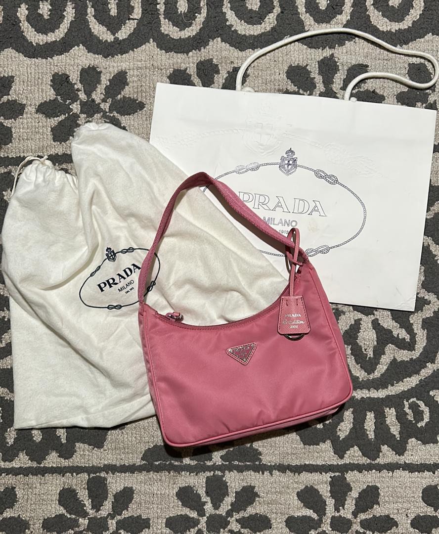 Prada shoulder Bag, Luxury, Bags & Wallets on Carousell