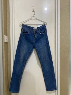 [Preloved] Zara Denim Jeans Straight-Legged 👖