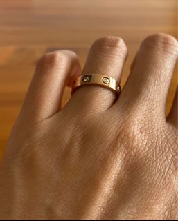 Real cartier love discount ring