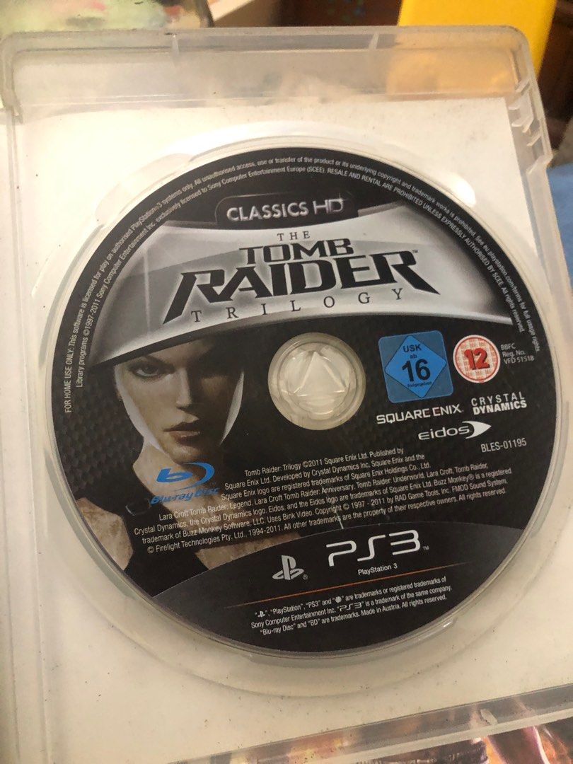 Ps3 The Tomb Raider Trilogy, Video Gaming, Video Games, PlayStation on