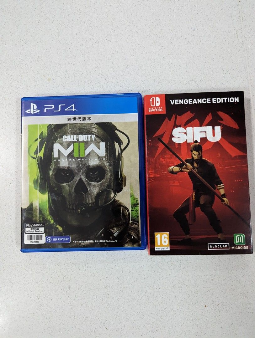 Ps4 call of duty modern warfare 2 MW II game playstation 4 and switch