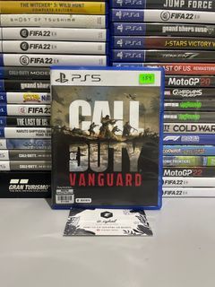 PS5 call of duty vanguard R3 Rall asia used like new cd disc