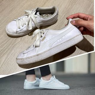 亂賣👉🏻PUMA Basket Classic LFS  全白休閒鞋