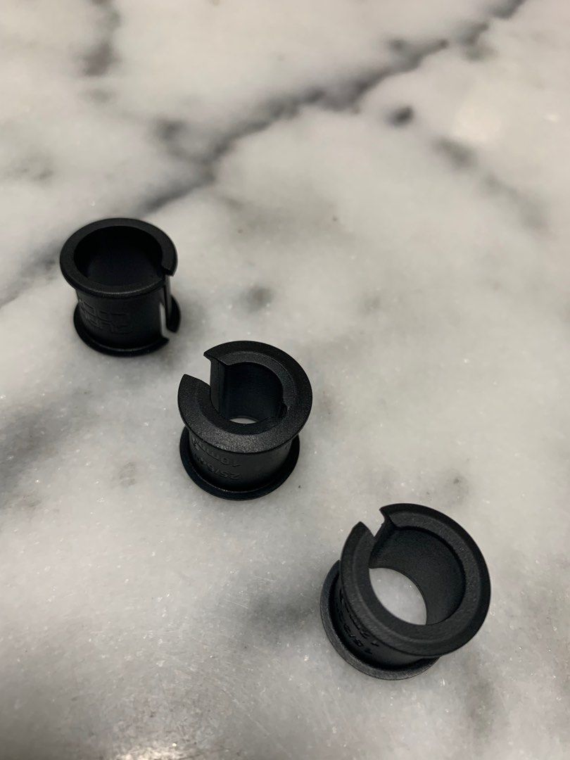 Quadlock quad lock mirror mount bar clamp spacer set, Motorcycles