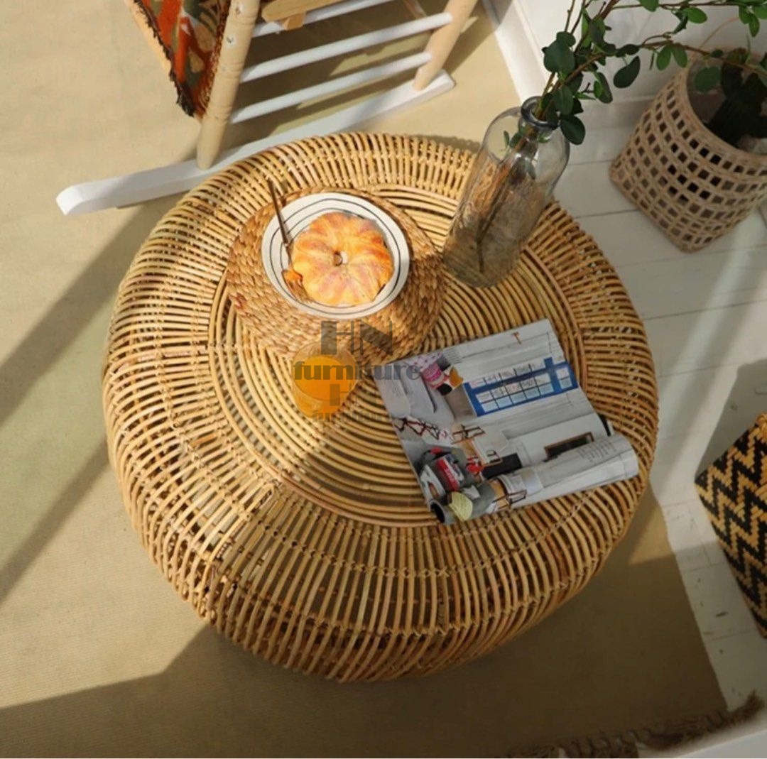 hn-0794 Ratten Coffee Table, Furniture & Home Living, Furniture, Tables ...