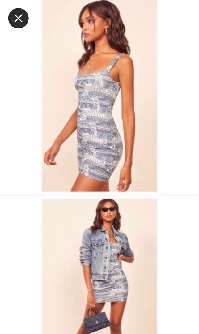 Reformation becky dress online
