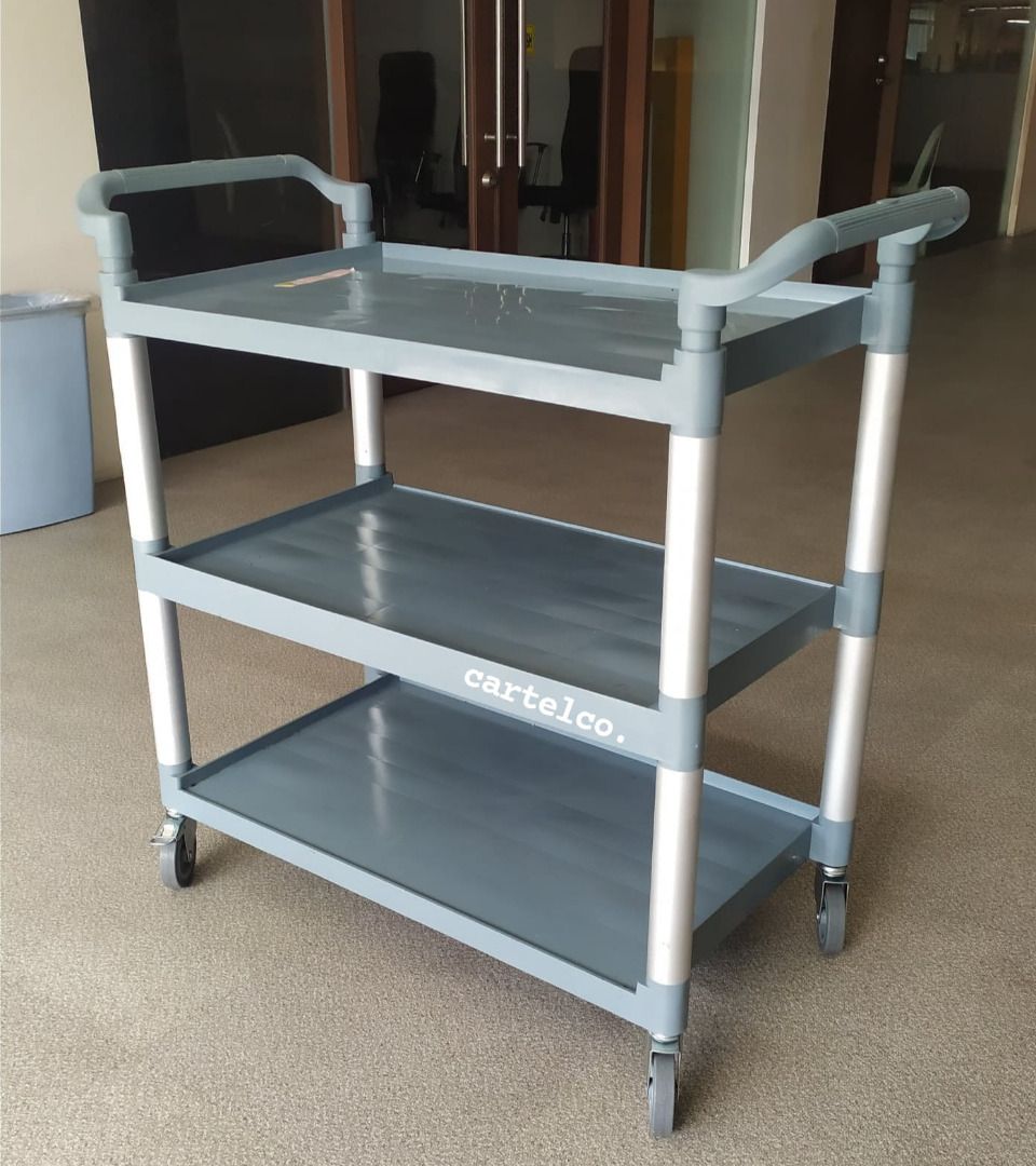 Restaurant bus cart trolley , serving trolley , foodservice trolley