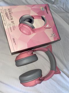 RGB RAZER KRAKEN BT KITTY EDITION PINK