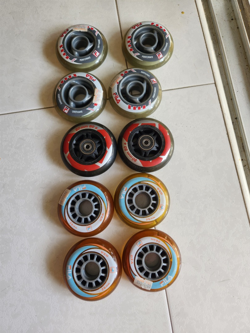 Roller blade wheels, Sports Equipment, Other Sports Equipment and