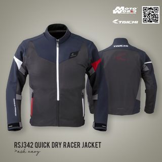 RS Taichi RSJ342 Quick Dry Racer Motorcycle Riding Mesh Jacket