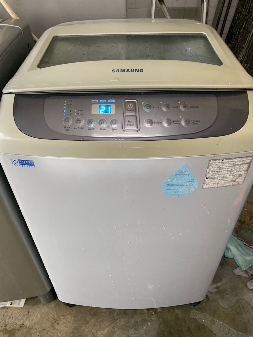 Samsung 8.5KG Top Loading Washing Machine, TV & Home Appliances