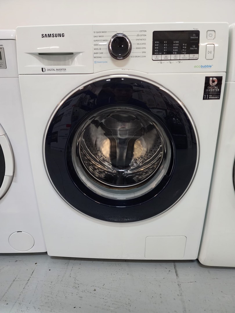 Samsung 8Kg Front Load Washer Machine ( WW80J54E0BW ) Condition 8/10