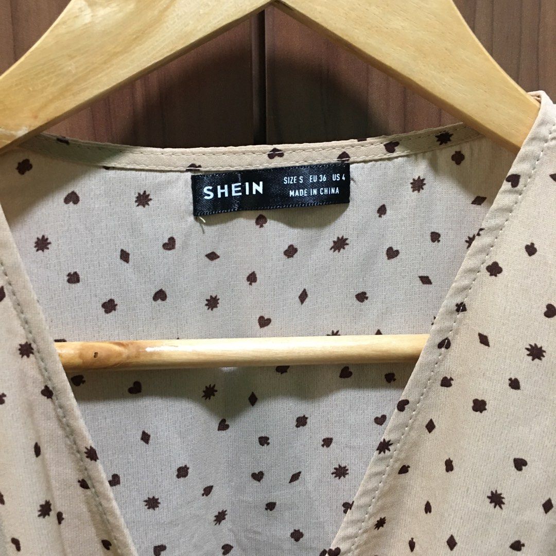 Shein Belted Surplice Dress (Category: Dresses) located in Cebu City. Submitted by leikoon (Listing ID 1222139536, Image 3). Description: ✅ Brand: Shein ✅ Fits small to medium body frames ✅ Original price when bought: Php 350 ✅ RFS: Wardrobe upgrade 🙅🏻‍♀️ No meet-ups 📍Tisa, Cebu City ✈️ can ship thru LBC COD only.
