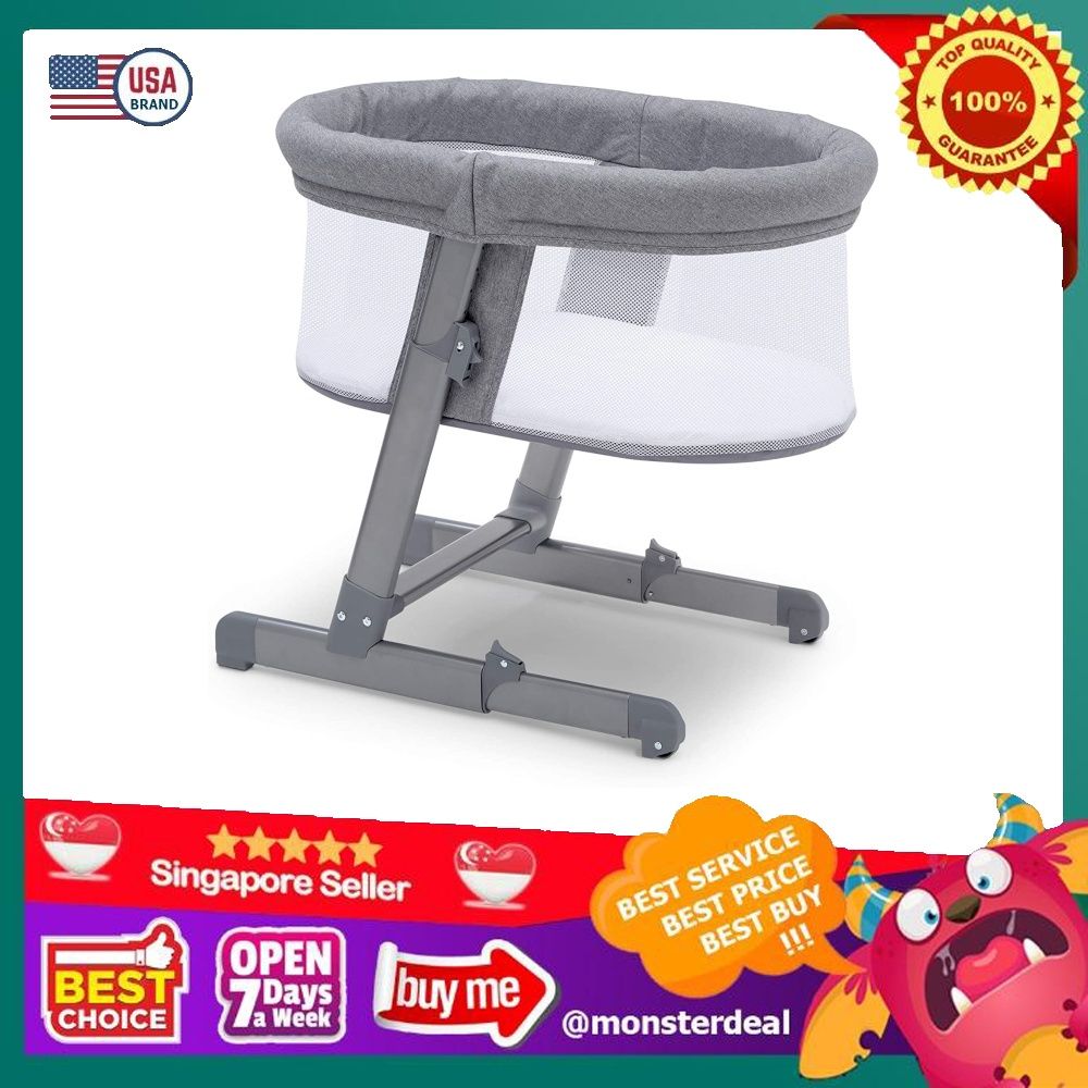 Simmons Kids Oval City Sleeper Bedside Adjustable Height