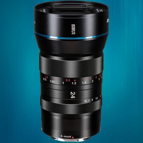 Sirui 24mm f/2.8 Anamorphic 1.33x Lens (E Mount)(CODE: SR24-E) (Category: Lens & Kits) located in Manila. Submitted by franzgemzmerchandize1301 (Listing ID 1222097112, Image 1). Description: 📲📲📲 PM Us For MORE Discount https://www.facebook.com/me.sarisarishop 👇👇Key Features 💥Covers Micro Four Thirds/APS-C Sensors 💥Suitable for 4K Image Capture 💥2.4:1 De-Squeezed Format; 8-Blade Iris 💥Schott Optical Glass with Nano Coatings 💥Blue Streak 