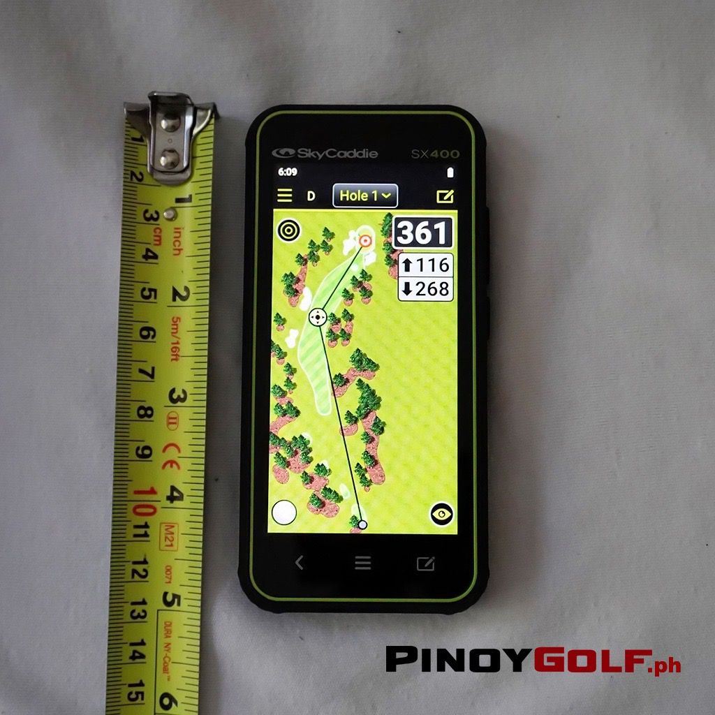 Sky Caddie SX400 Handheld 4Inch Golf GPS Rangefinder, Sports Equipment