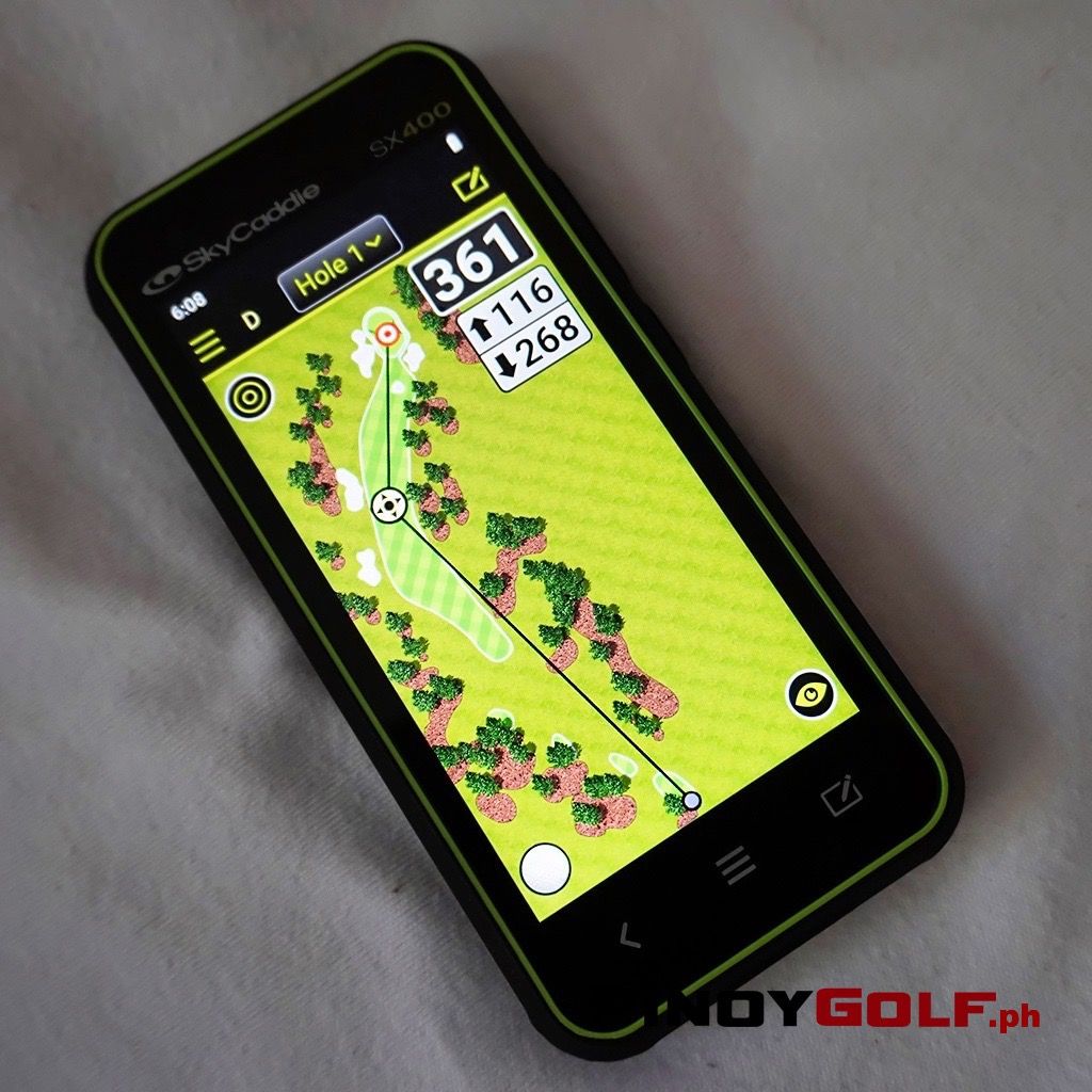 Sky Caddie SX400 Handheld 4Inch Golf GPS Rangefinder, Sports Equipment