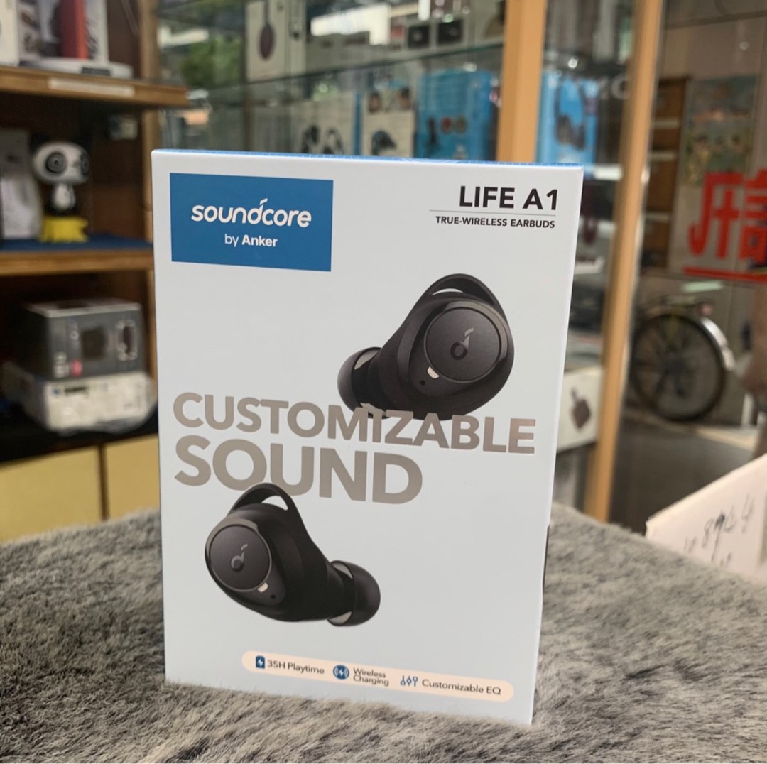 soundcore life A1無線藍牙耳機, 手機及配件, 智慧穿戴裝置及智慧手錶在旋轉拍賣