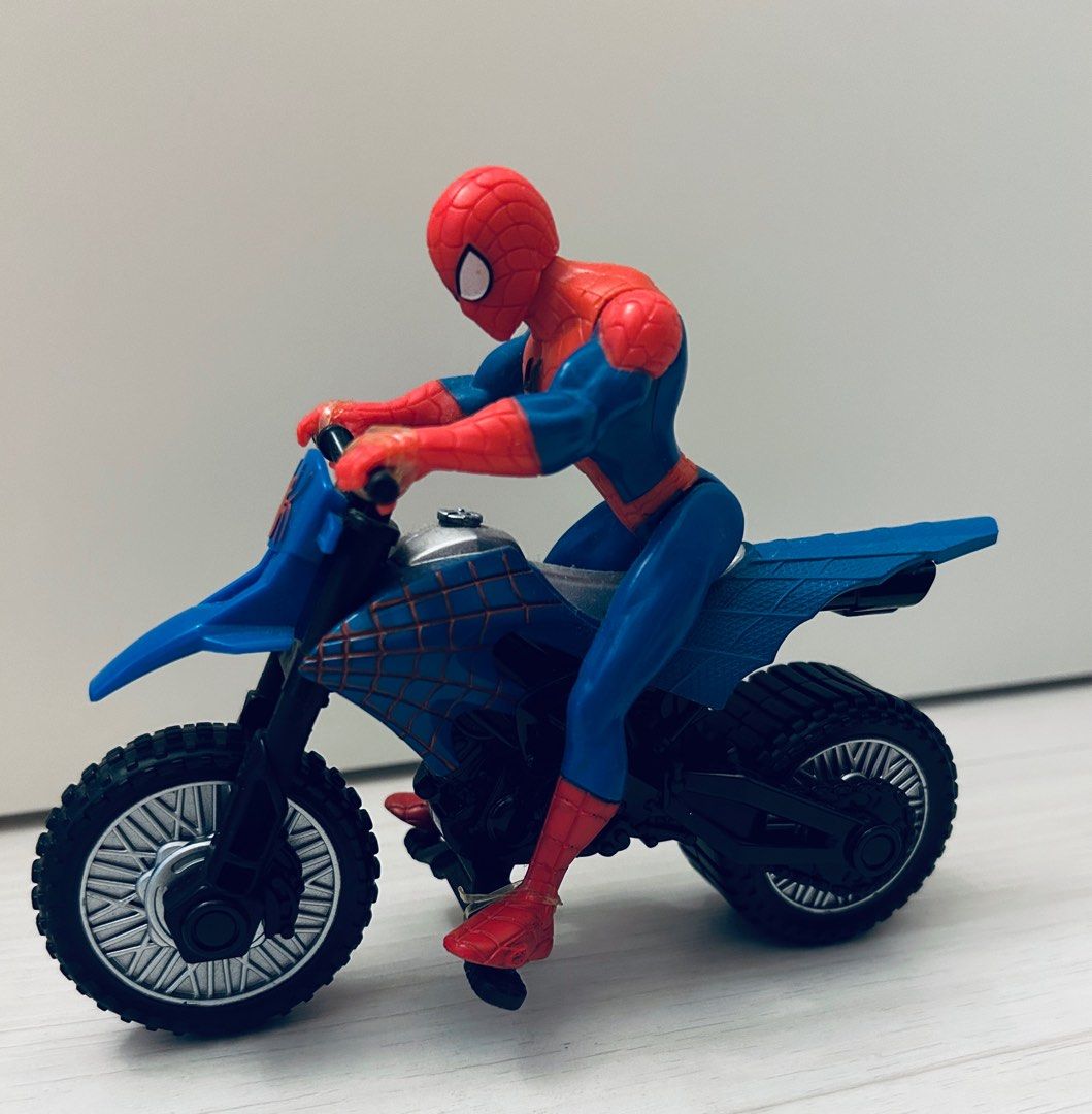 Spiderman motorbike ride on outlet