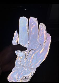 Stone Island Iridescent ECONYL Nylon Gloves