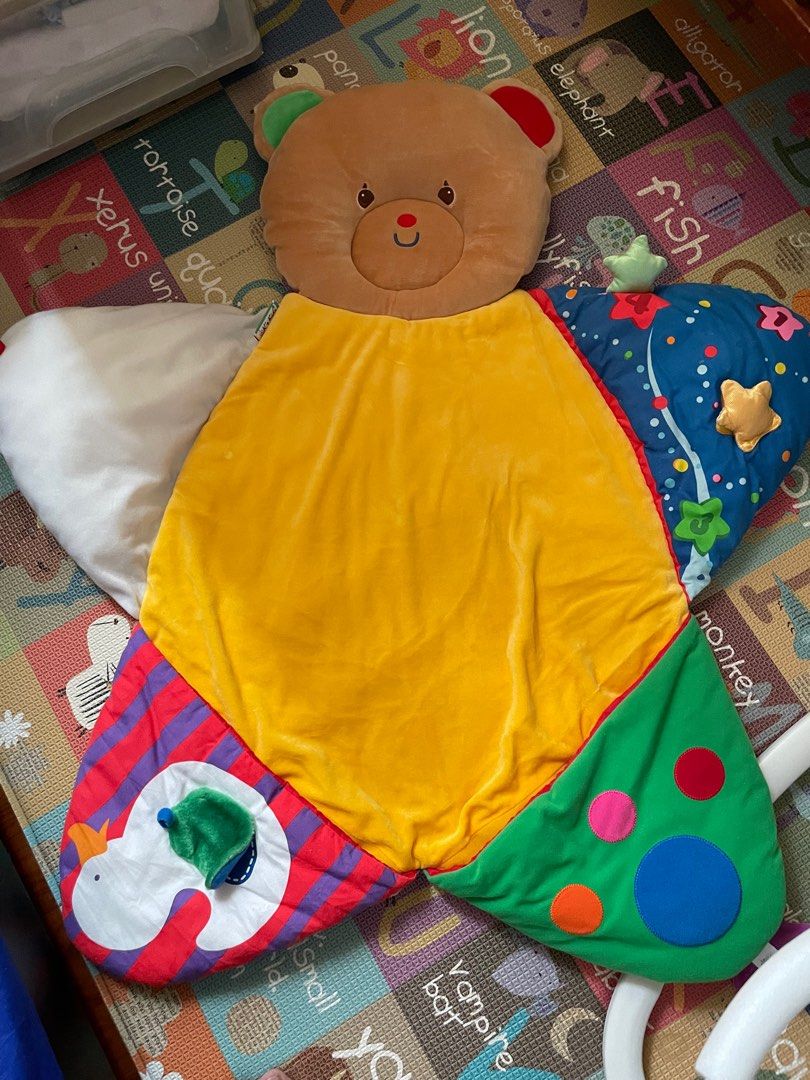 Teddy bear playmat, Babies & Kids, Infant Playtime on Carousell