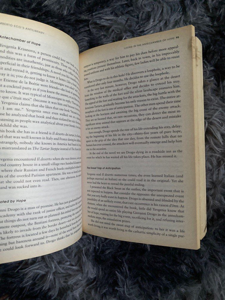 The Black Swan by Nassim Taleb Book, Hobbies & Toys, Books & Magazines