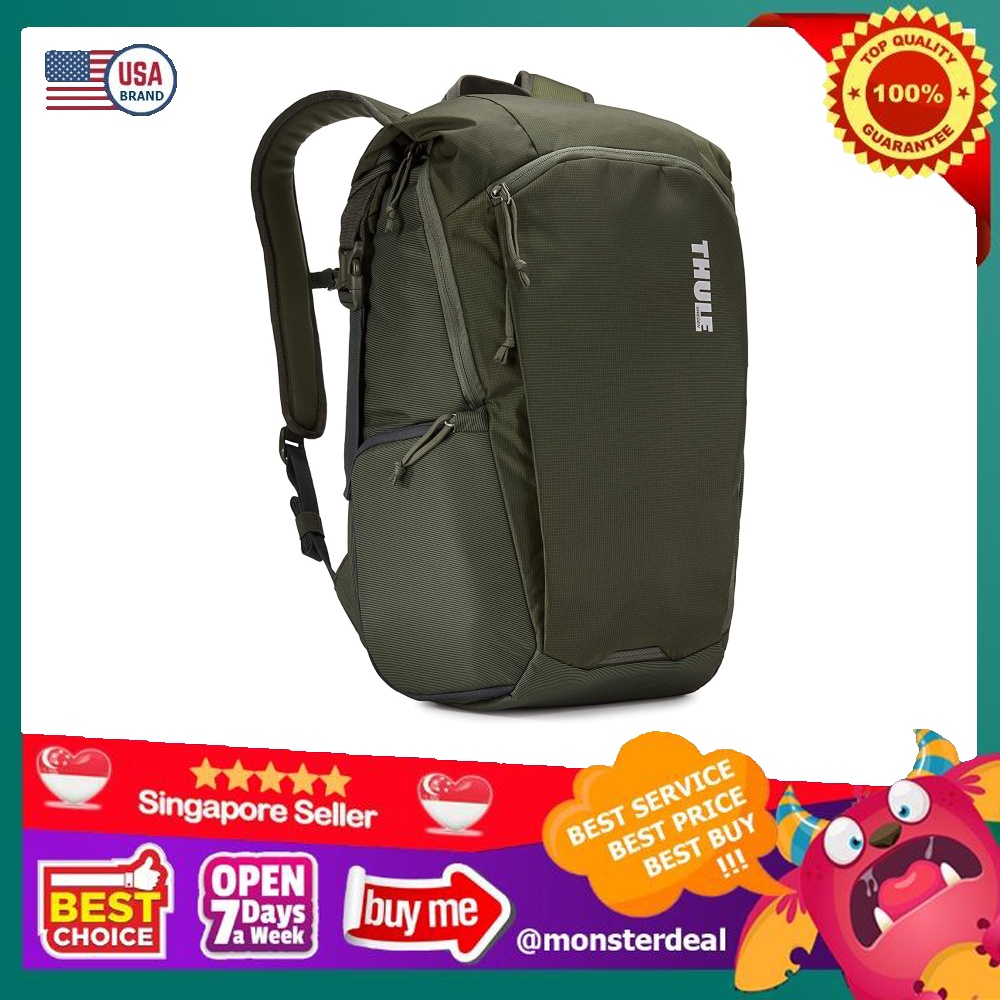 Thule Enroute Camera Backpack 25L, Dark Forest, Everything Else on