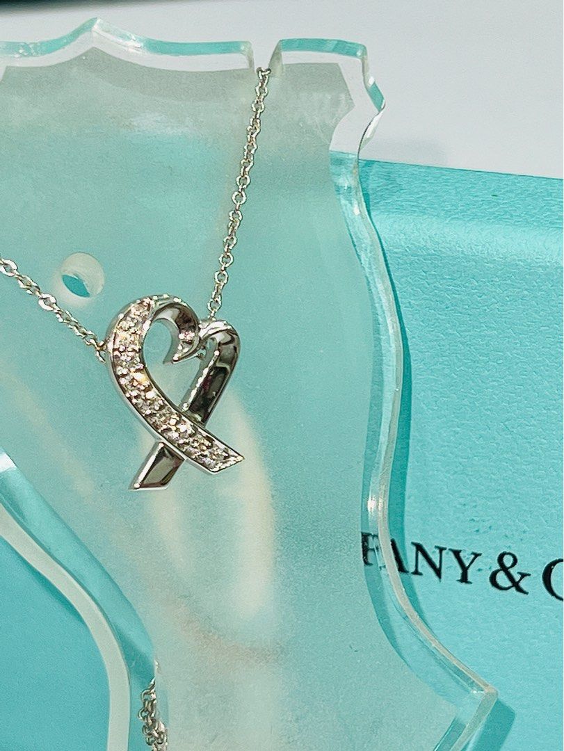 Tiffany Co. Paloma Picasso Loving Heart Pendant S0053 Luxury Accessories on Carousell