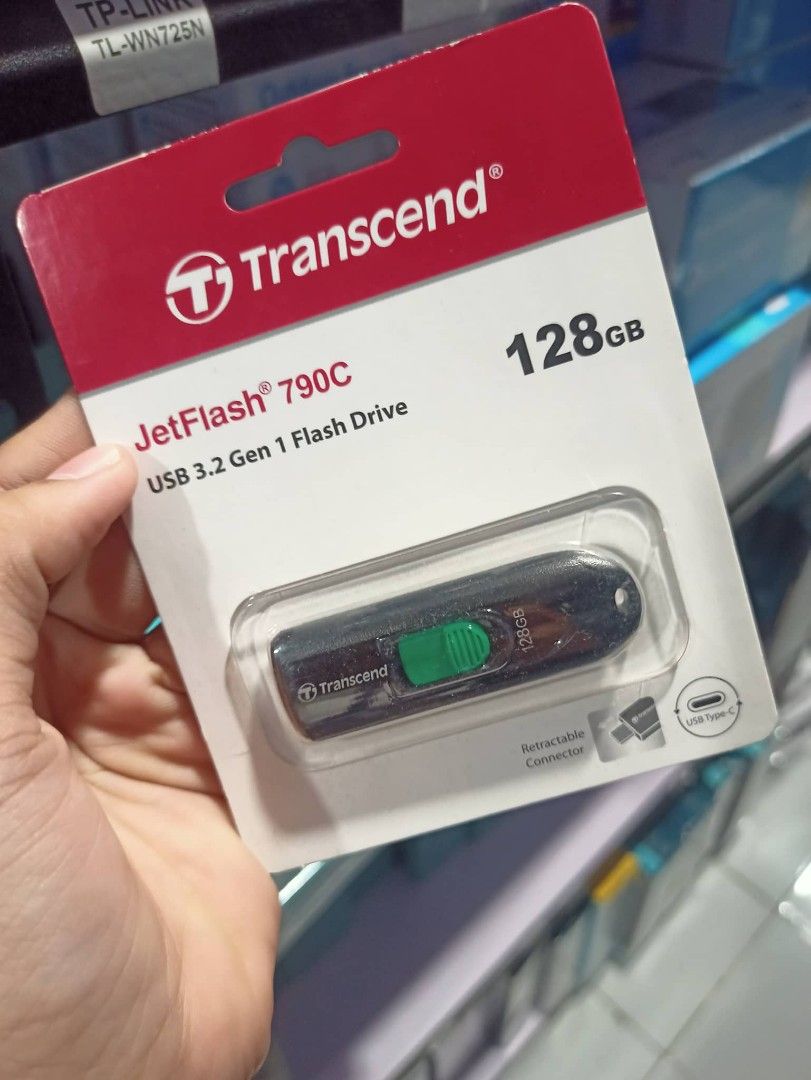Transcend 128GB JF790C Type-C Flash Drive USB 3.2 TS128GJF790C (Category: Hard Disks & Thumbdrives) located in Makati City. Submitted by techubstoreandaccessories (Listing ID 1222232749, Image 2). Description: Transcend 128GB JF790C Type-C Flash Drive USB 3.2 TS128GJF790C Onhand ready to ship‼️‼️ ✅BRANDNEW ORIGINAL & SEALED ✅ACTUAL PICTURE POSTED ✅ACCEPT WALK IN/PICK UP CLIENT (Mon-Fri 8am-7pm)( Saturday10am-4pm) 📍Location: Evangelista St. Makat
