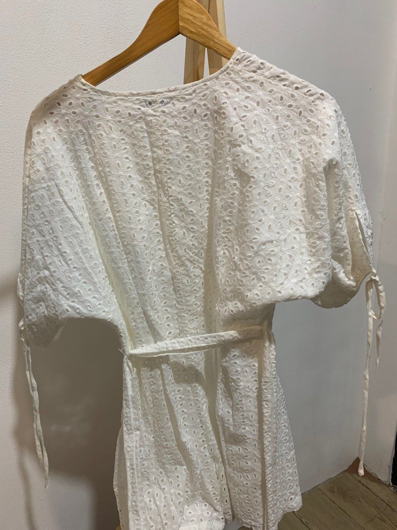 Valleygirl Jumpsuit in Broken White, Fesyen Wanita, Pakaian Wanita