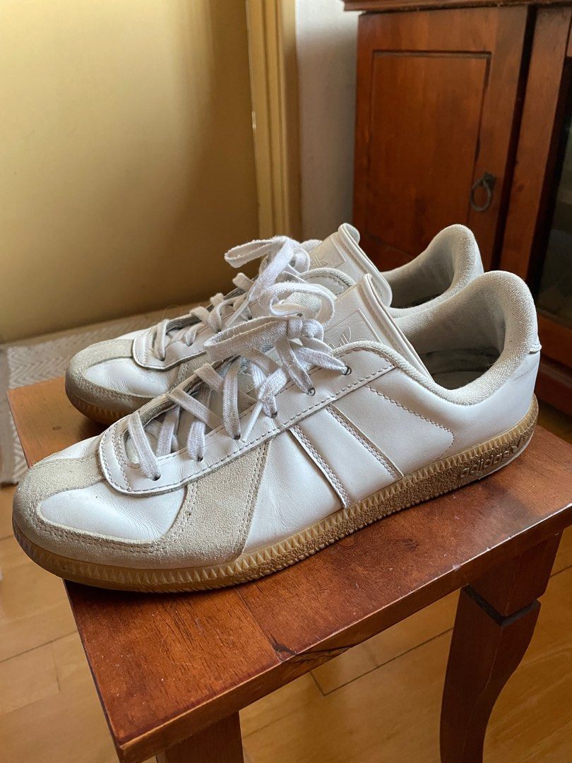 Adidas samba 85 vintage brown leather trainers online