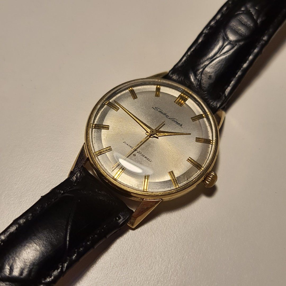 Super rare ! Vintage Seiko Liner Diashock 23 Jewel 1950, Fesyen