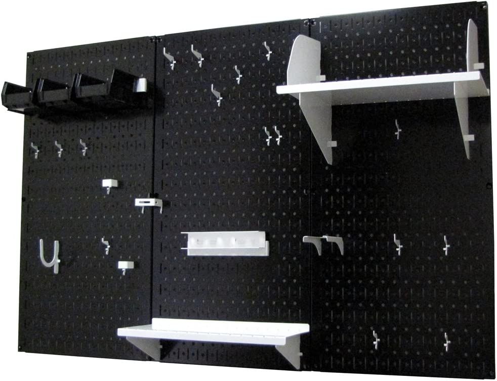 Wall Control 30WRK400 BW Pegboard Organizer Wall Control Metal