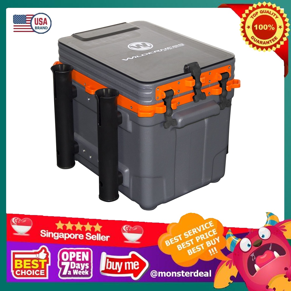 Wilderness Systems Kayak Crate 4 Rod Holders Kayak Tackle Storage