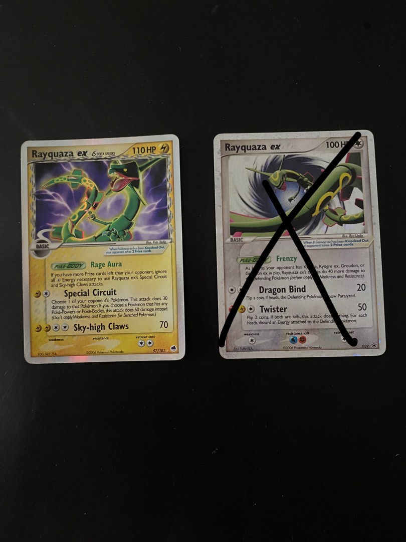 Wts Pokemon card rayquaza v Alt art rayquaza ex evolving skies lost