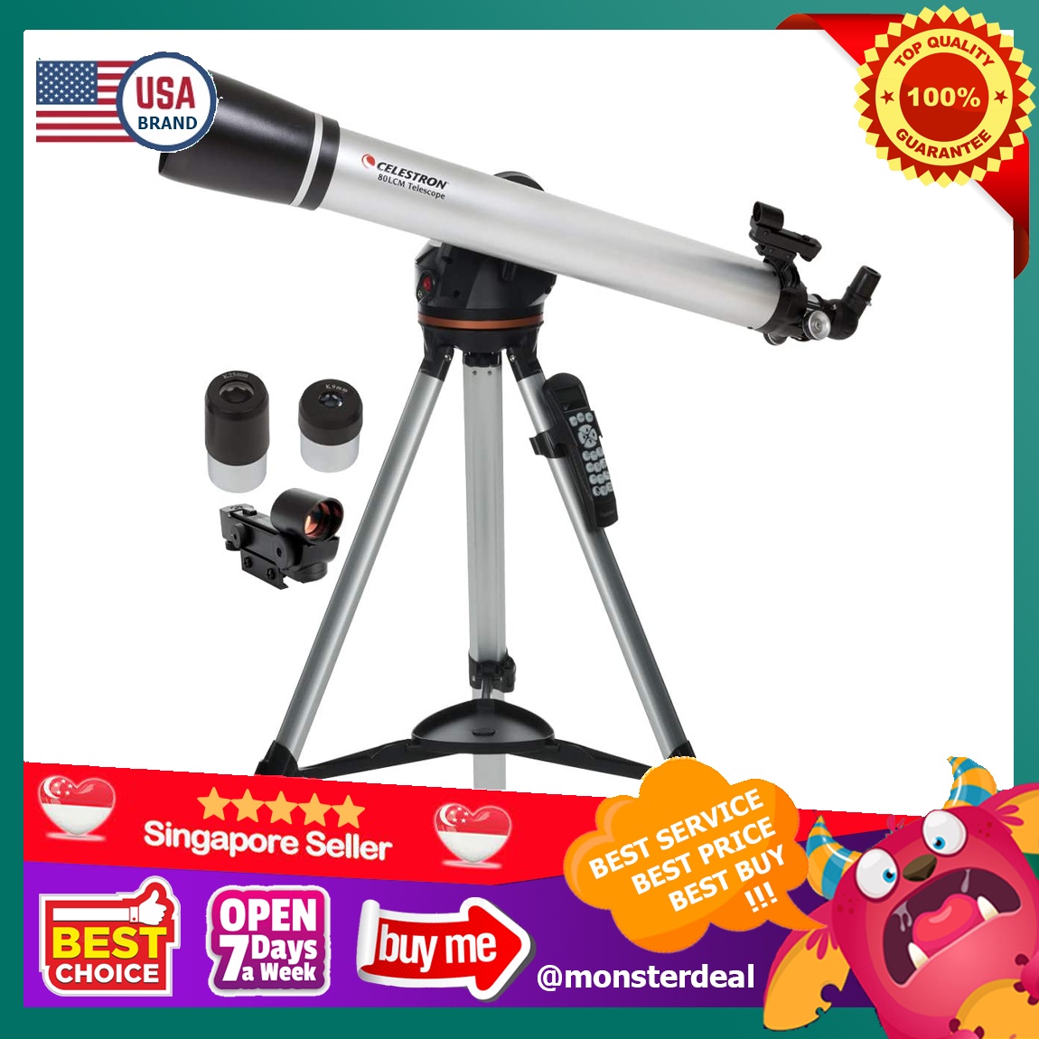 Celestron 80lcm computerized telescope 2025