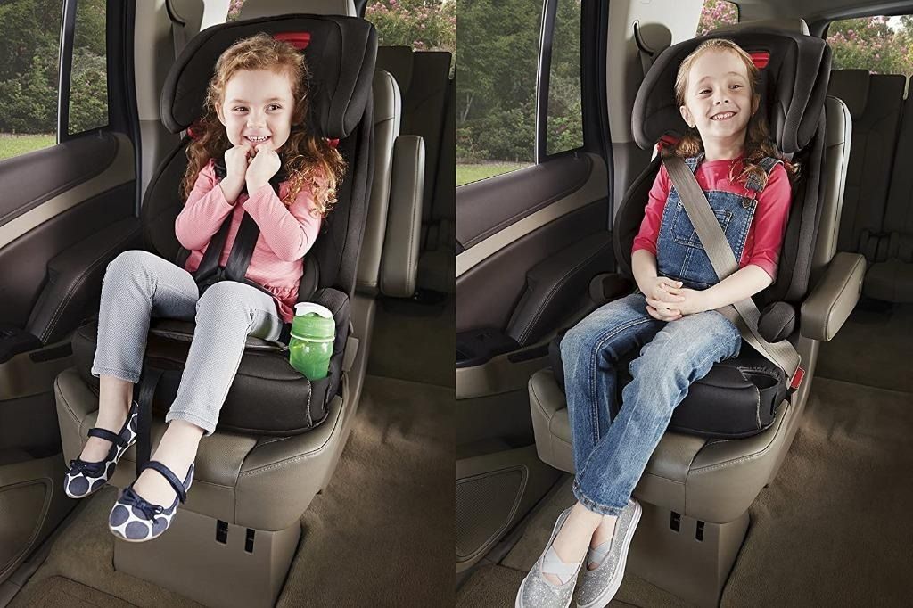YBR Graco Tranzitions 3 in 1 Harness Booster Seat Proof car