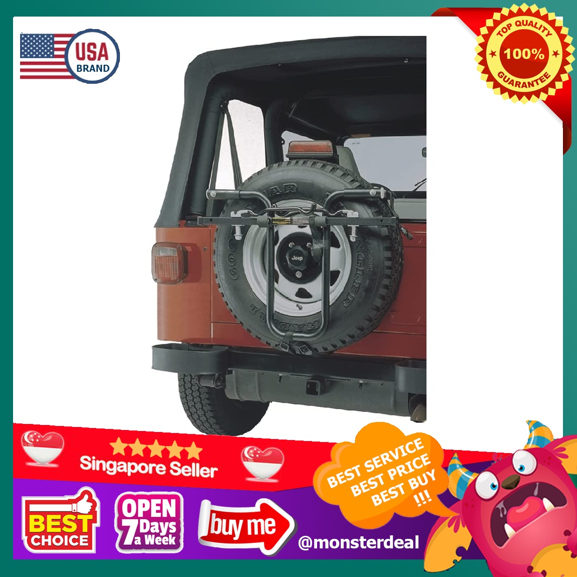 YBR Hollywood Racks SR1 Spare Tire Rack 2 Bike bicycle Mount Rack carrier car Computers Tech Parts Accessories Cables Adaptors on Carousell