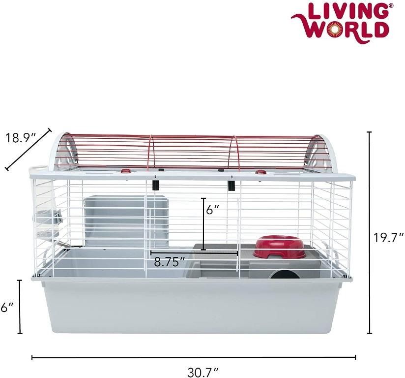 Rabbit Cage Large Collapsible Habitat, Rabbit, Guinea Pig And