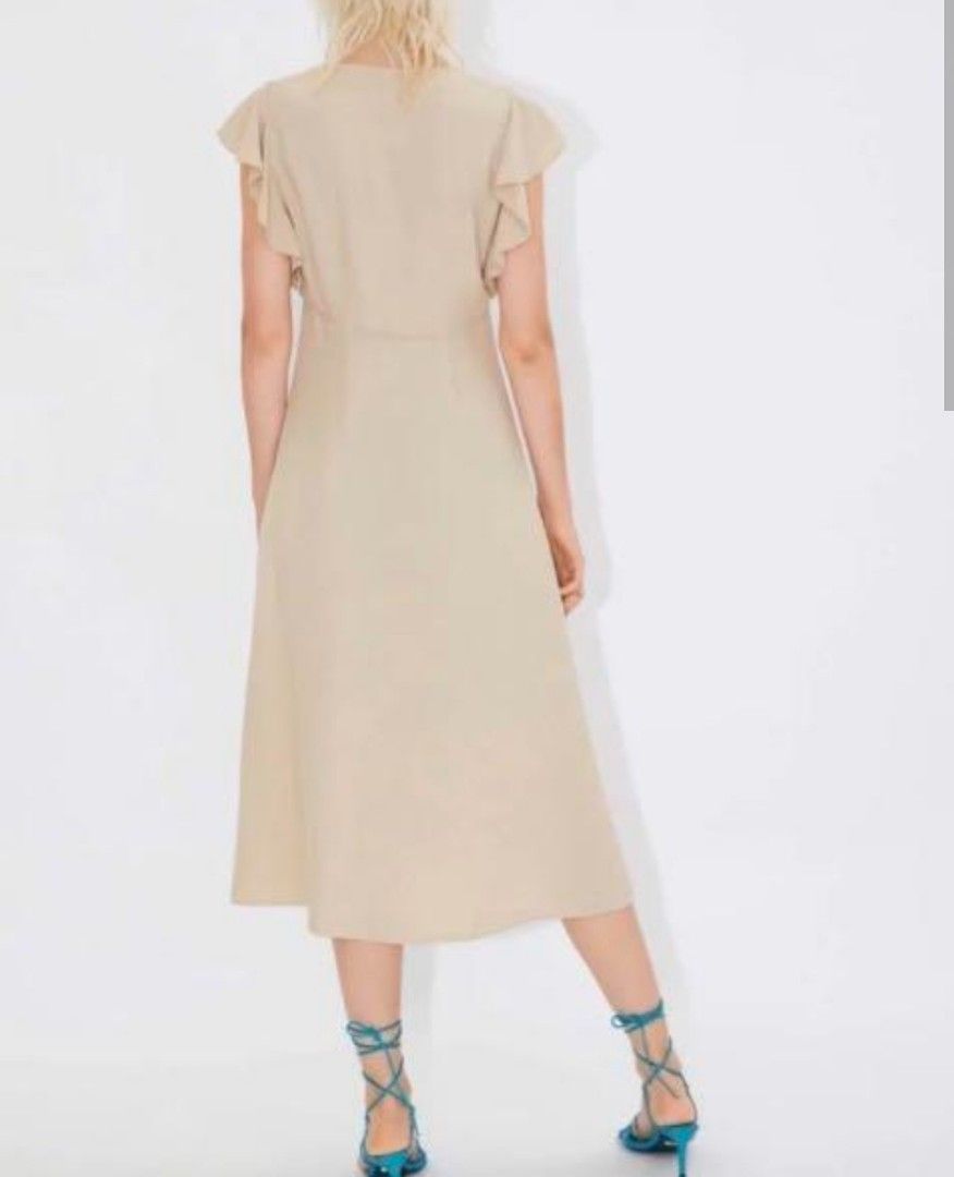 Zara ruffled rustic store dress