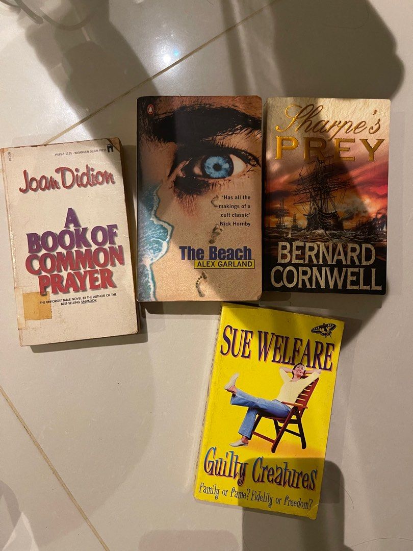 $4 for all 4 books, Hobbies & Toys, Books & Magazines, Fiction & Non ...