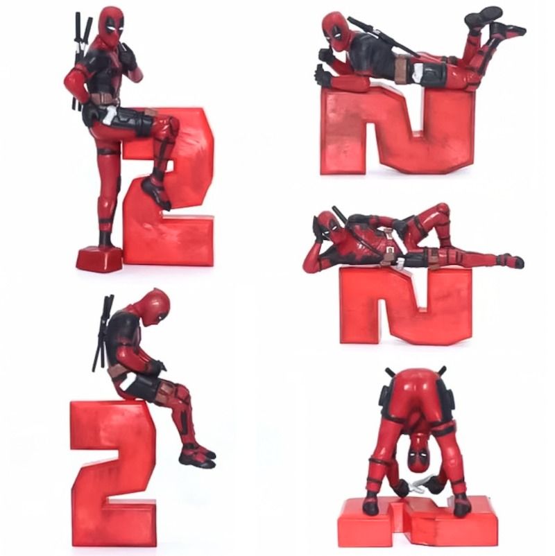 1pc Deadpool Marvel Figure Action Figurine Car Accessories Toy Mini Sitting  Posture Collection Toys Gifts, Hobbies & Toys, Toys & Games on Carousell