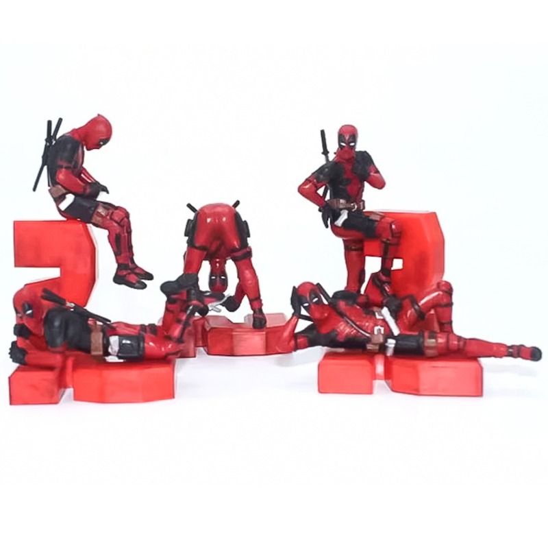 Figurine Deadpool, Film D'action Marvel, Accessoires De Voiture, Mini  Collection De Posture Assise, Jouets Pour Enfants, Cadeaux - Figurines -  AliExpress