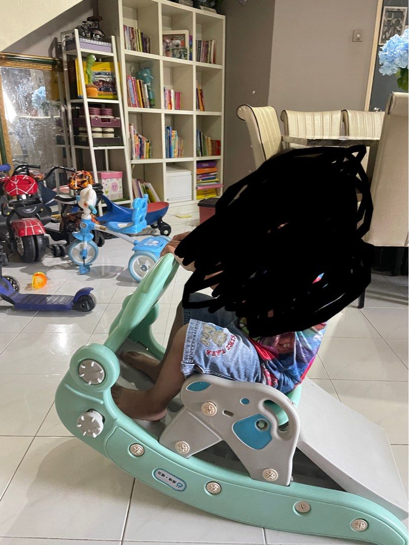 2 in 1 Slide Rocker, Hobbies & Toys, Toys & Games on Carousell