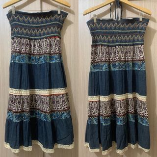 2 Ways Flare Dress Skirt