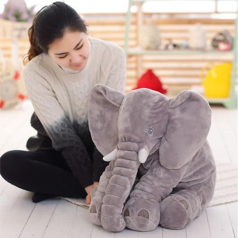 40 60cm Elephant Plush toys Pillow Baby Infant Soft Large Kids